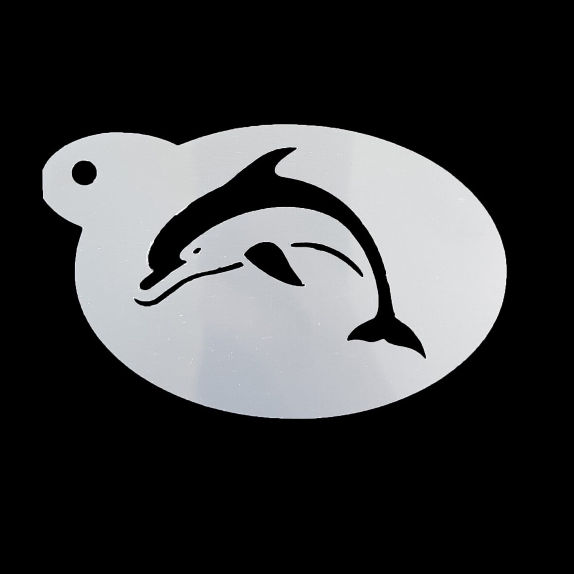 Schmink sjabloon – Dolfijn