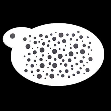Schmink sjabloon - Bubbles
