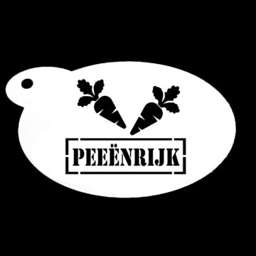 Schmink Sjabloon - Carnaval Peeënrijk