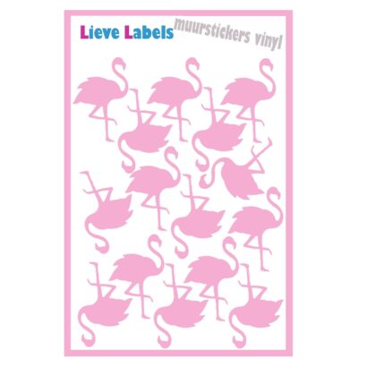 Muurstickers - Flamingo - Afbeelding 3