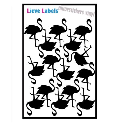 Muurstickers - Flamingo - Afbeelding 4
