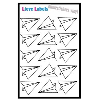 Muurstickers - Paper Planes mini