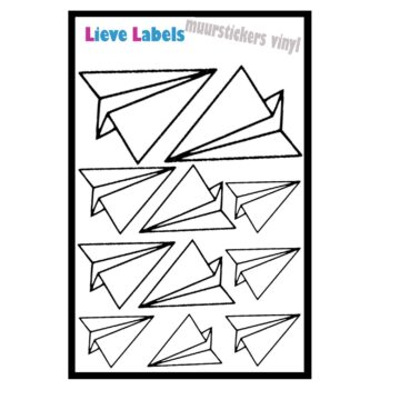 Muurstickers - Paper Planes