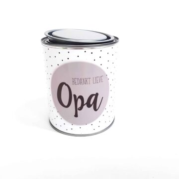 Cadeaublik - Bedankt lieve opa
