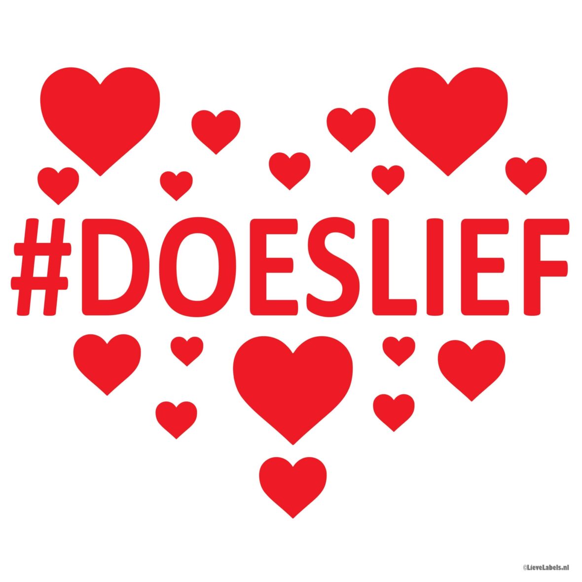 Sticker – #DOESLIEF