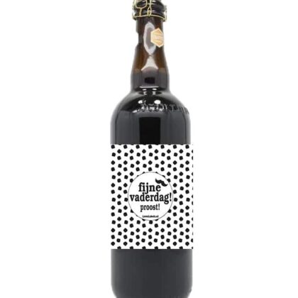 Fles etiket - vaderdag
