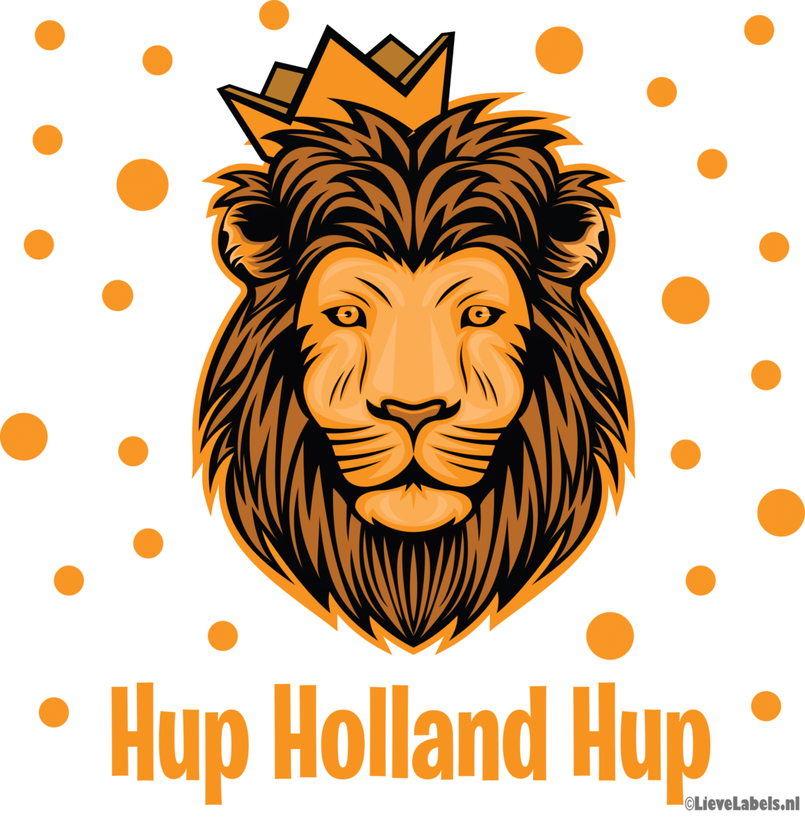 Herbruikbare statische raamstickers – Hup Holland