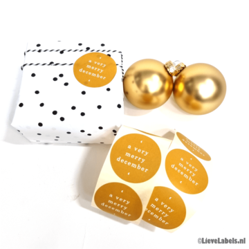 Stickers - A very merry december