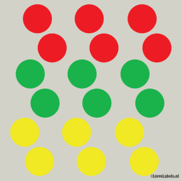 Raamsticker - Confetti