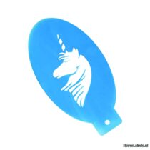 PXP schmink sjabloon Unicorn