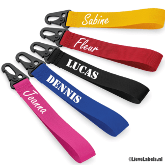 Sleutelhanger met naam