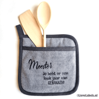 Pannenlap Meester - Je hebt er een mooi jaar van gebakken
